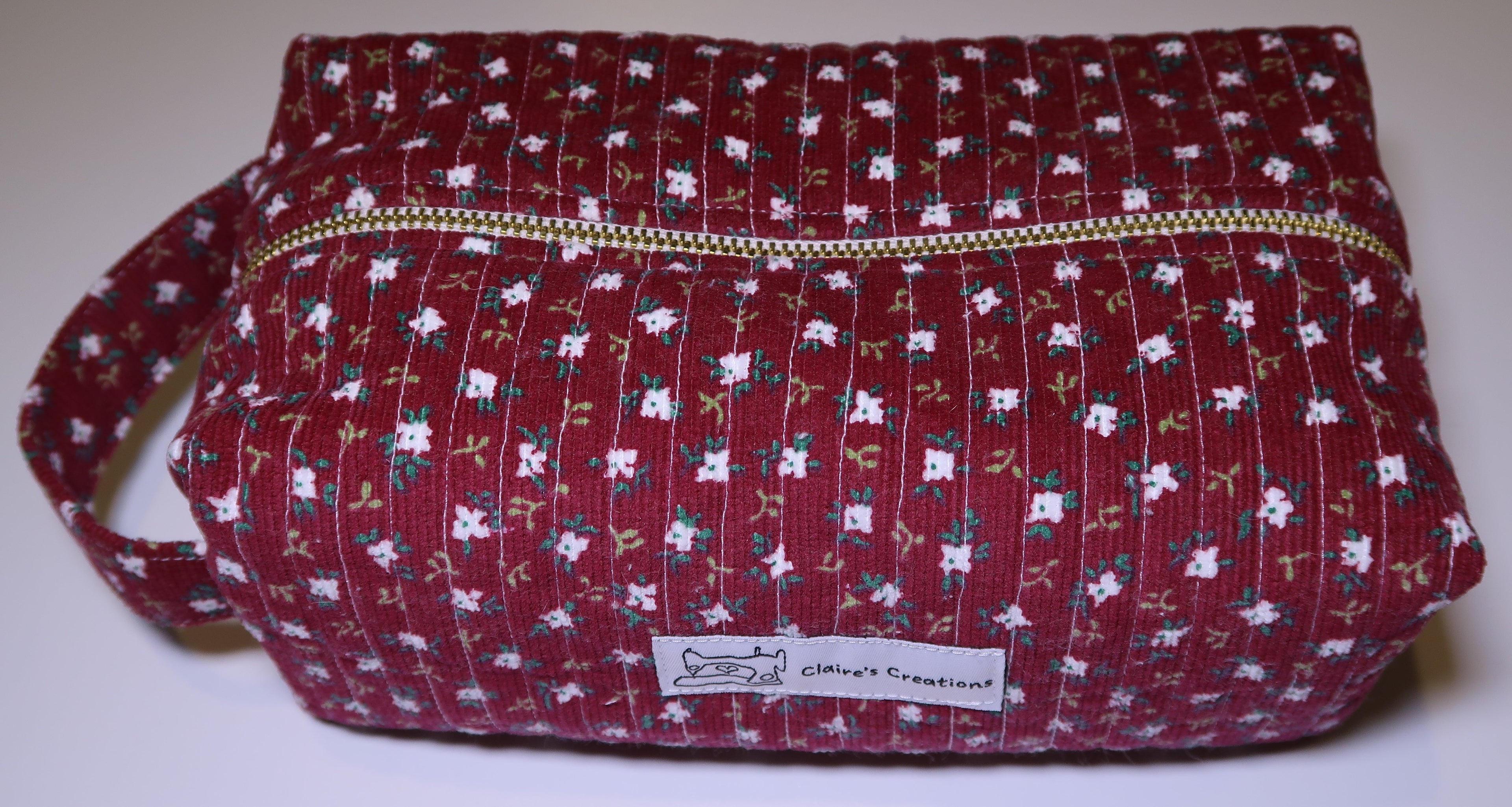 Handmade Quilted Organiser Bag for Home or Travel