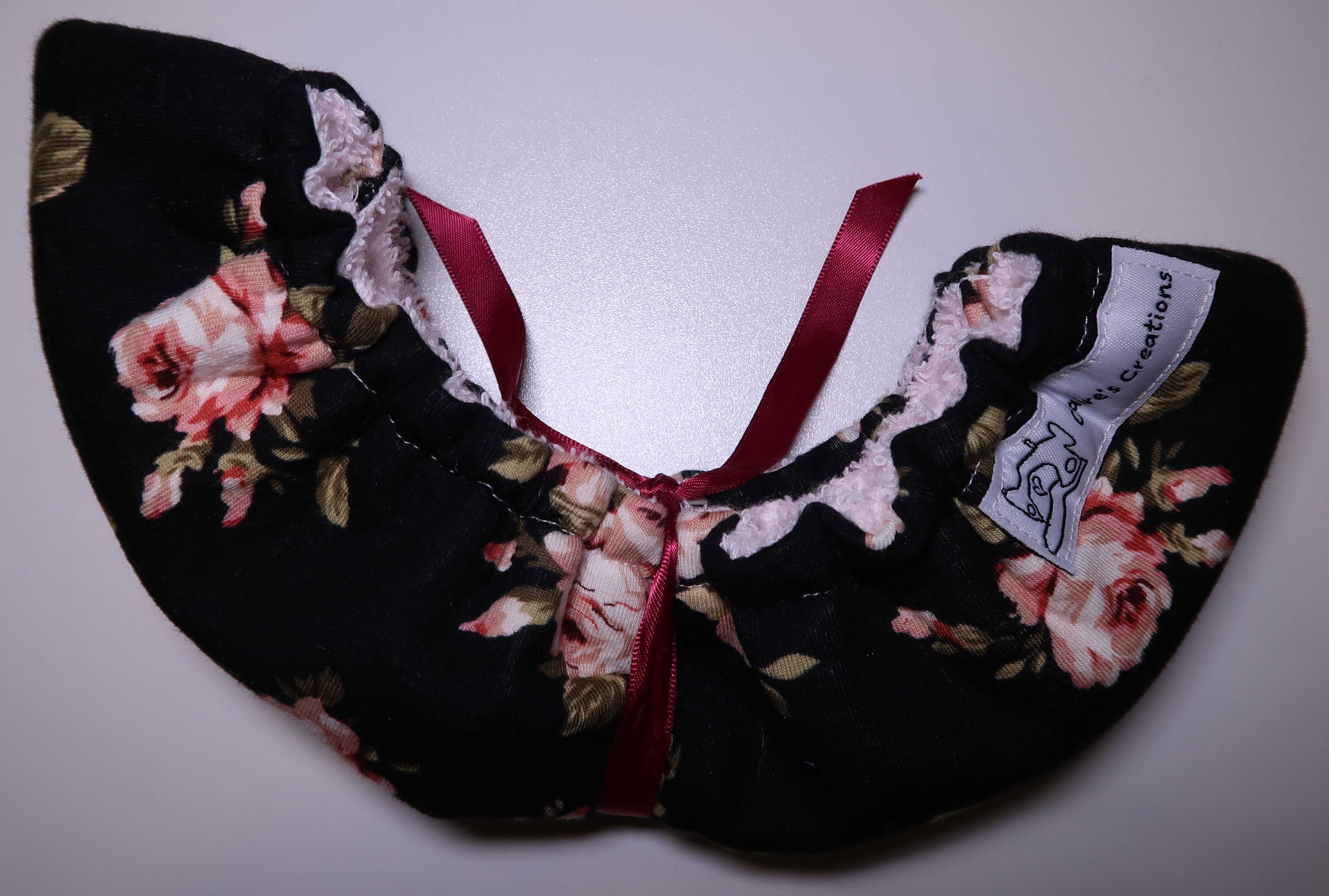 Black Floral Ice Skate Soakers