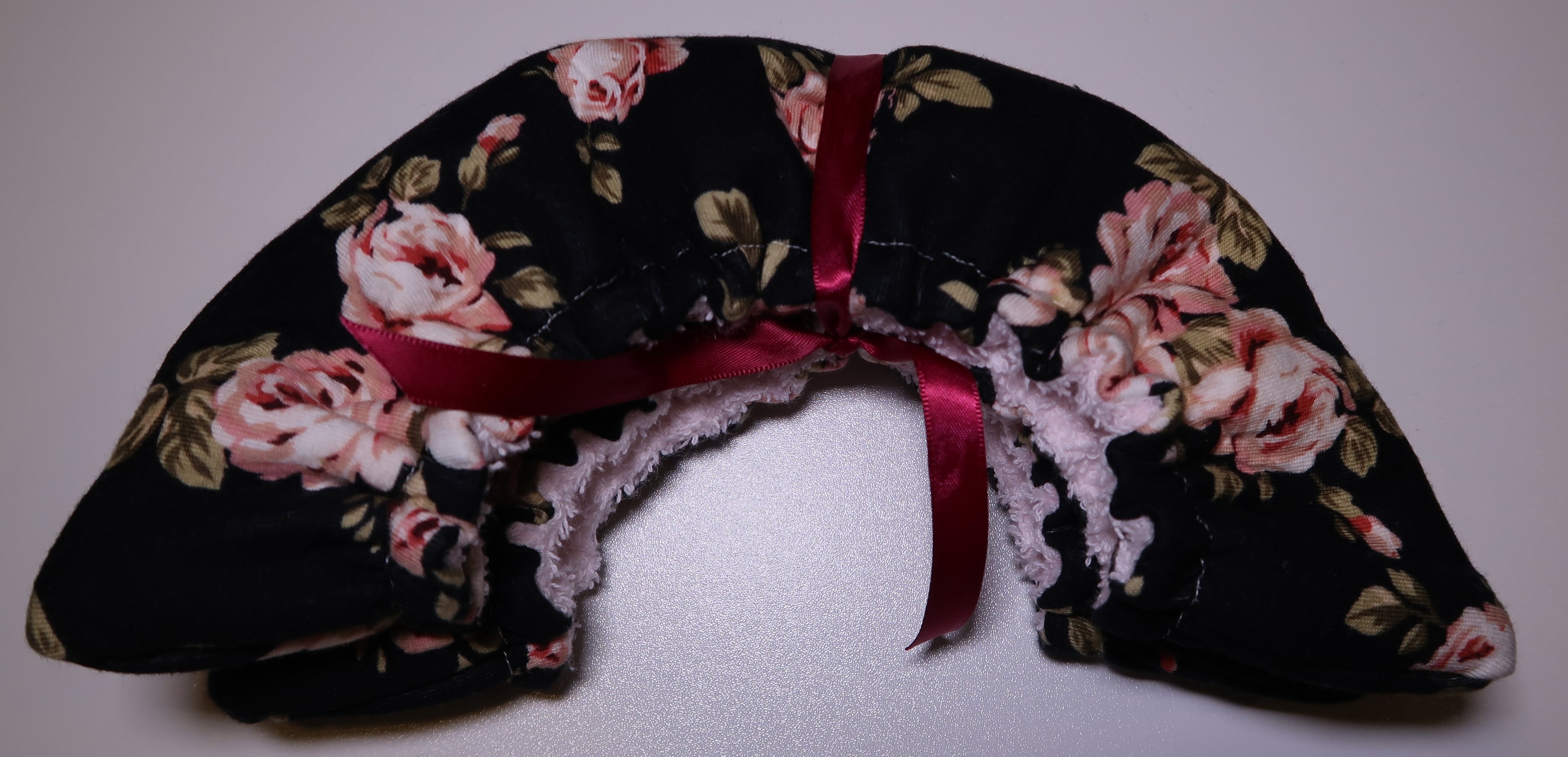 Black Floral Ice Skate Soakers