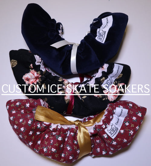 *CUSTOM* Ice Skate Soakers